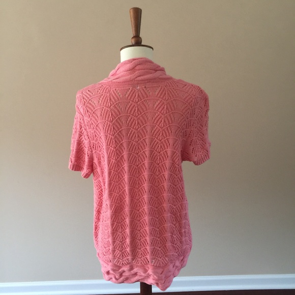 Light-Coral Christopher & Banks-Knit-Sweater - Picture 3 of 6